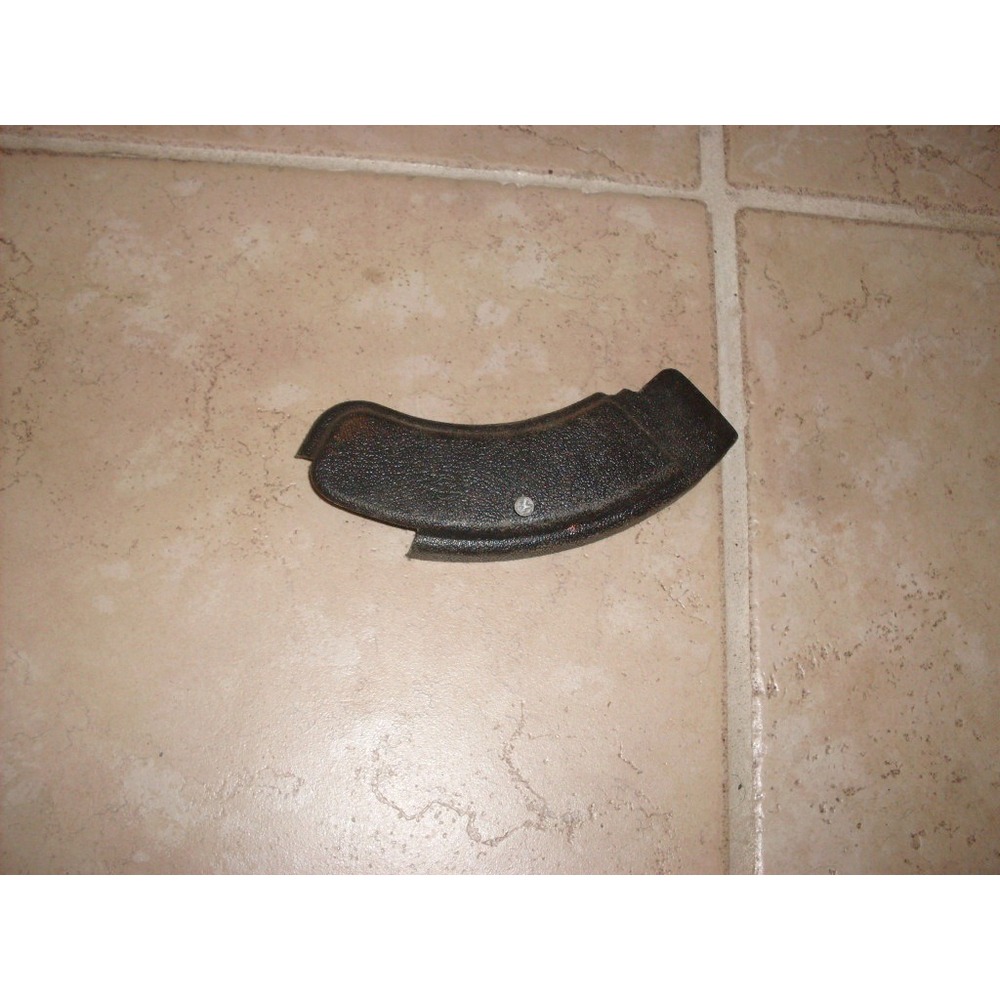 1971 72 73 Ford Mustang Front Bucket Seat Hinge Cover Black Original OEM